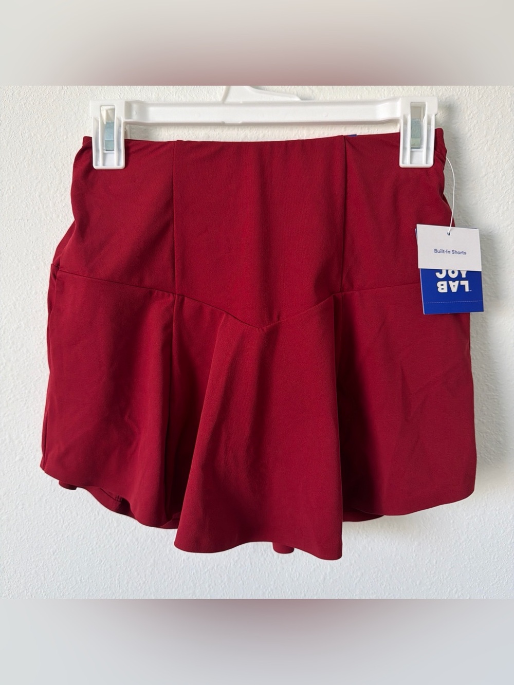 JoyLab Red High-Rise Athletic Skort